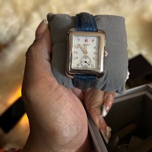 Michele Diamond Deco Watch